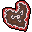Red Gingerbread Heart